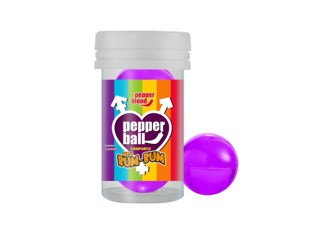 PEPPER BALL MEU BUM BUM BEIJO GREGO LINHA PEPPER PRIDE PEPPER BLEND